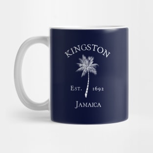 Kingston Jamaica Vintage Palm Mug